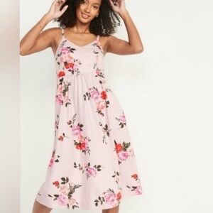 Old Navy Pink Floral Dress